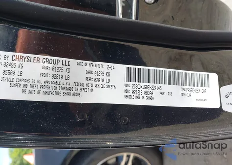 2014 Dodge Charger Sxt Plus from USA, damaged, VIN 2C3CDXJG8EH224145